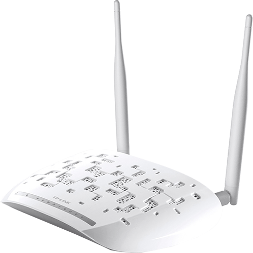  Routeurs Soho   Modem routeur ADSL2/VDSL2 + 4 Lan+ Wifi n 300 TD-W9970